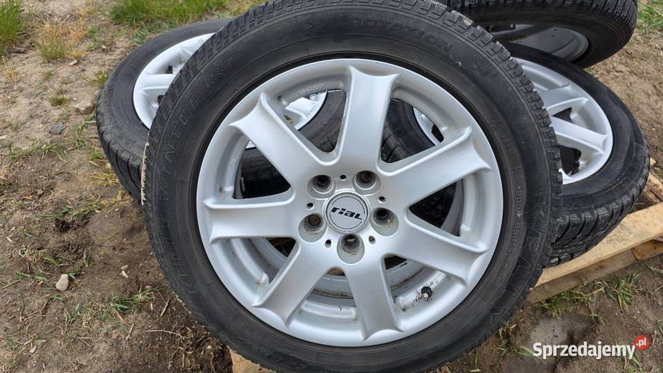 4 kola z oponami zimowymi 16 rozstaw 5x112 Mińsk Mazowiecki sprzedam