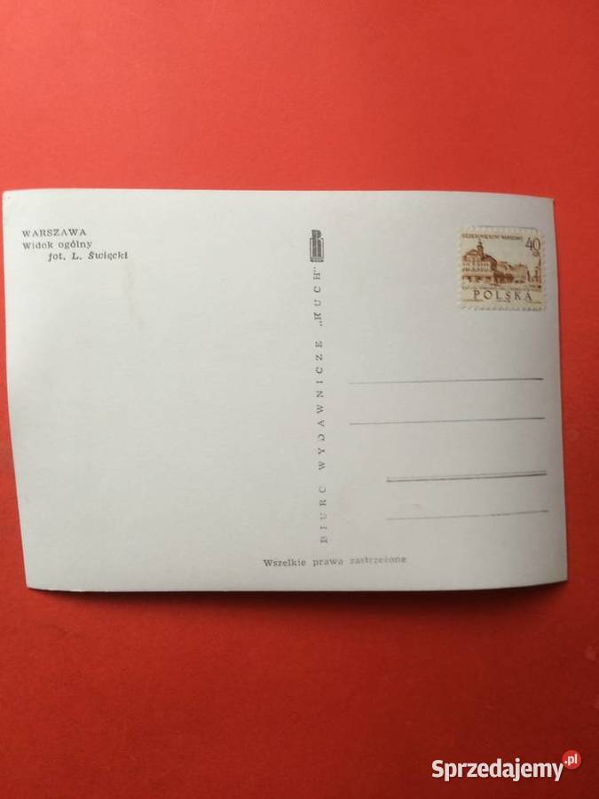 2304 Widokówka Warszawa