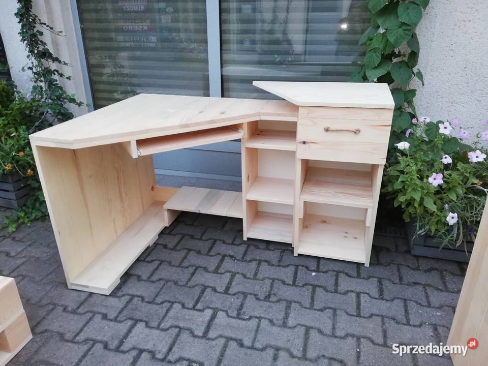 drewniany zestaw mebli młodzieżowych Siemianowice Śląskie