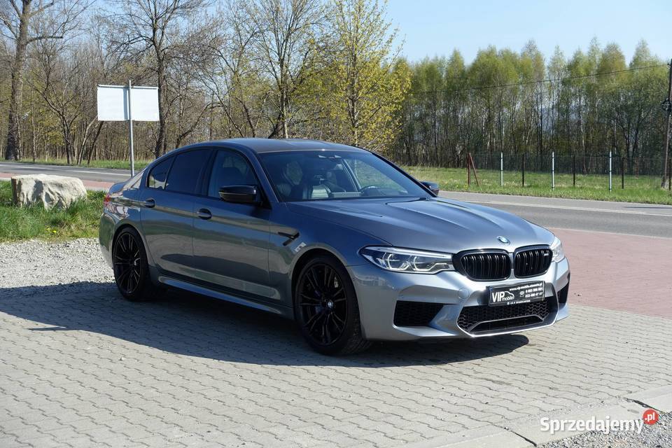 BMW M5 44 625 Competition Salon 2 właściciel światła LED Buczkowice