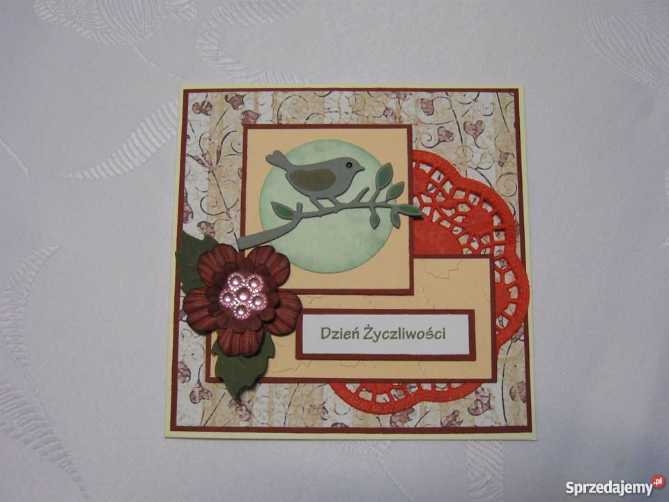 Jesienne klimaty Kartki ręcznie robione Pozostałe Zbójno