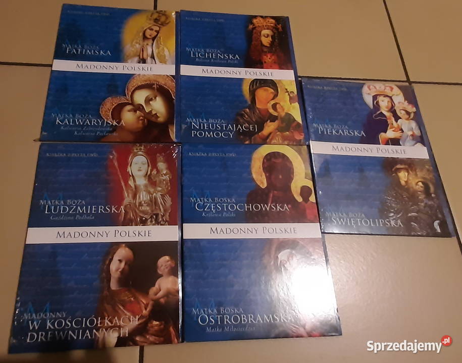 Kolekcja Polskie Madonny na 5 płytach DVD Nowa DVD małopolskie Kraków