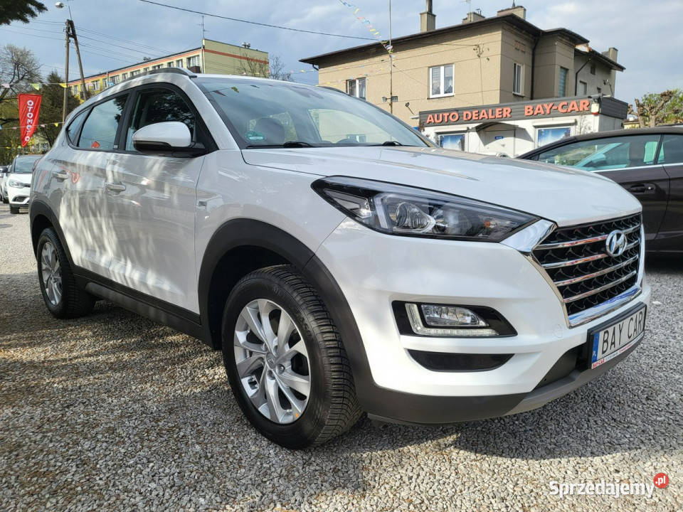 Hyundai Tucson 16 CRDI Hybryda I Właściciel 100 asystent pasa ruchu