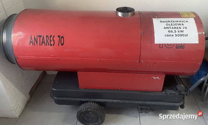 Nagrzewnica Olejowo Wymiennikowa Antares 70 Tychy