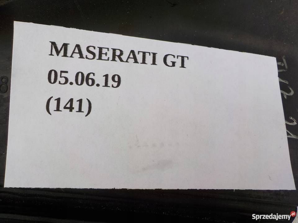 USZCZELKA DRZWI PRAWA LEWA MASERATI GRANTURISMO