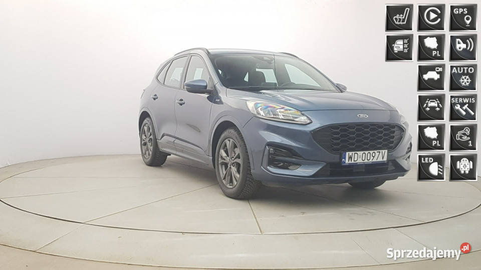 Ford Kuga 15 EcoBoost FWD STLine z polsiego światła przeciwmgielne mazowieckie sprzedam