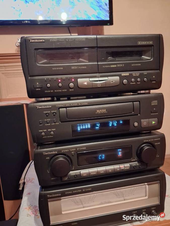 Legendarna mini wieża Technics CA1060 pilot Chorzelów
