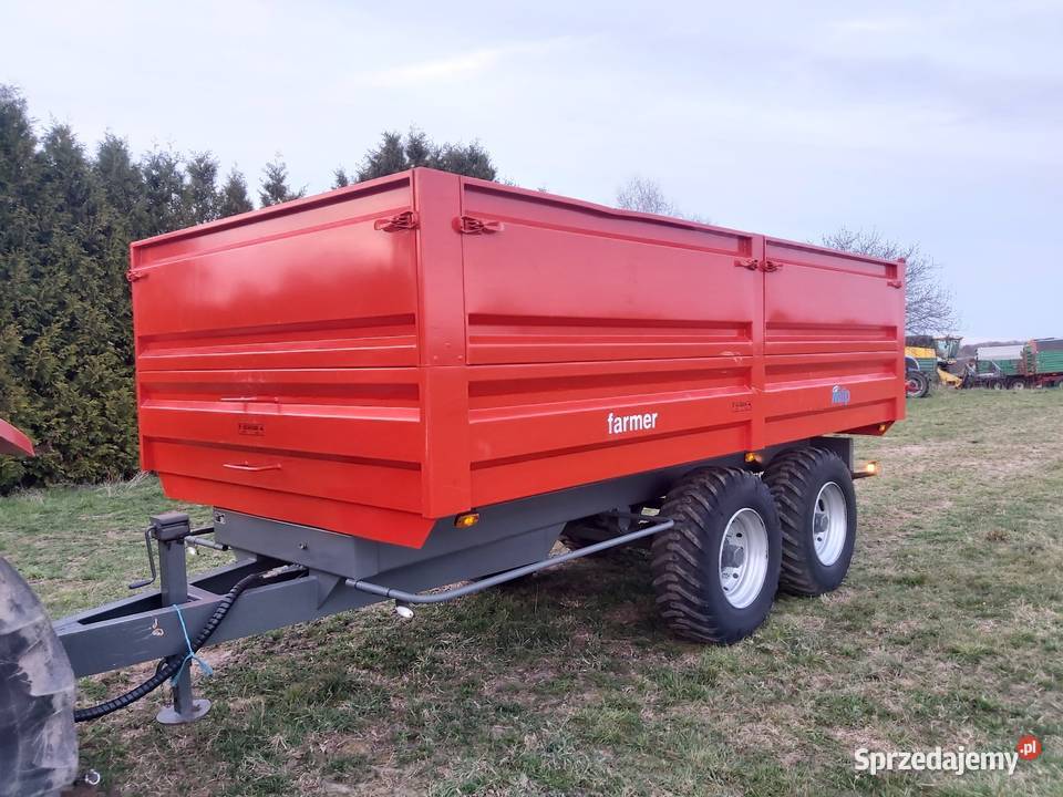 Przyczepa wywrotka tandem Kimadan Farmer 14 Maszyny rolnicze Jabłonowo Pomorskie