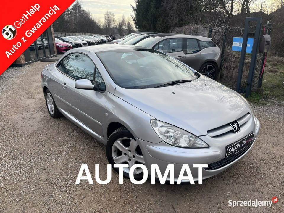 Peugeot 307 CC 20 Klima Alu El szyby KS Serw Bez Częstochowa