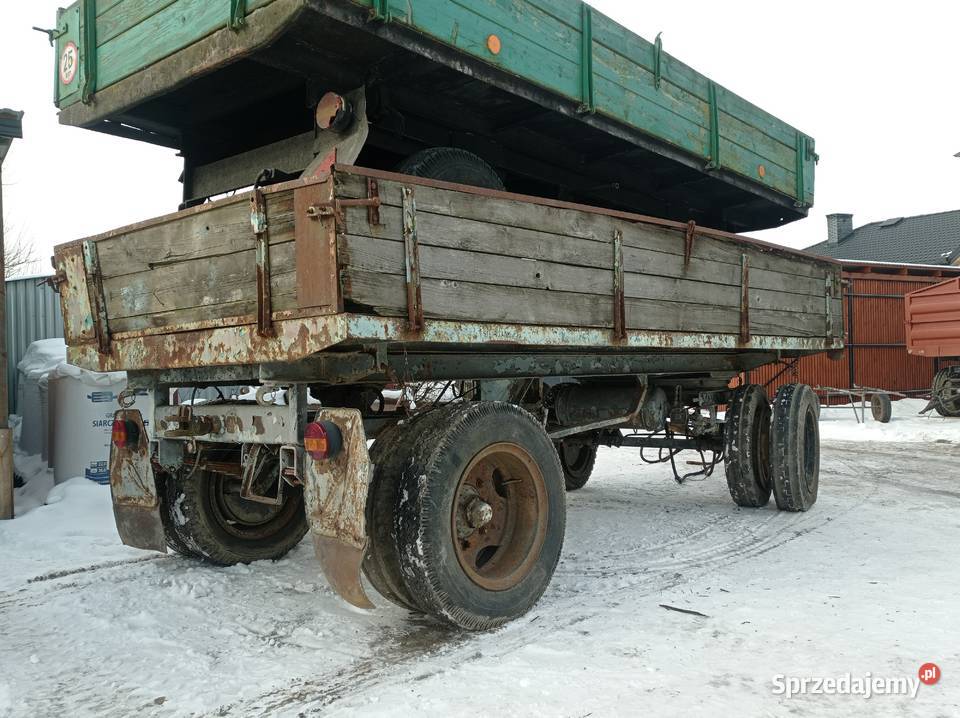 2x przyczepa rolnicza bss zarejestrowana Krasnystaw