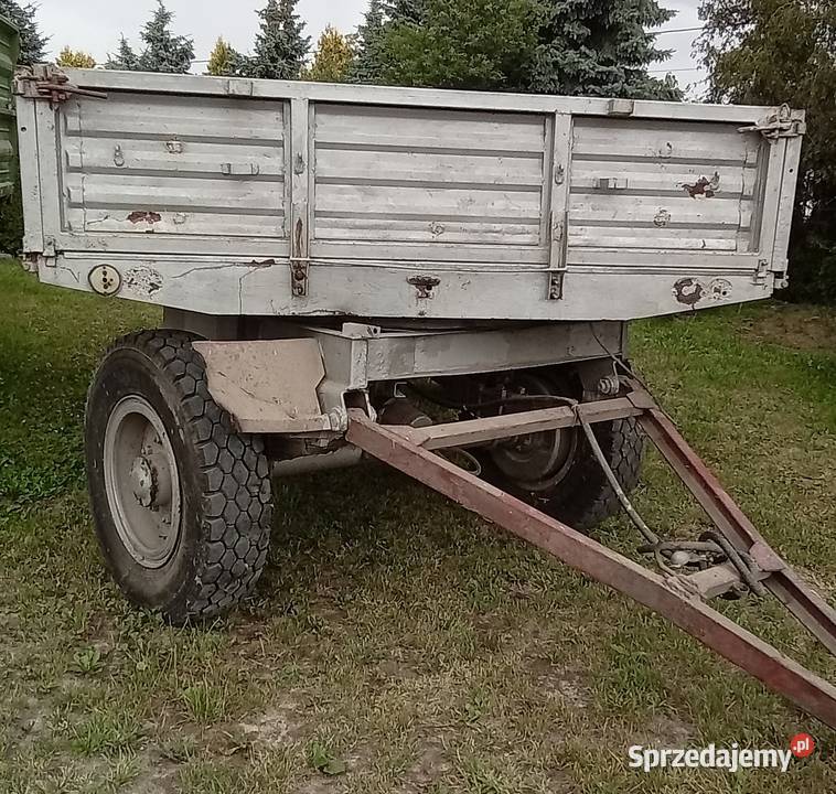 Sprzedam przyczepę rolniczą SANOK D 50 podkarpackie Krzywa
