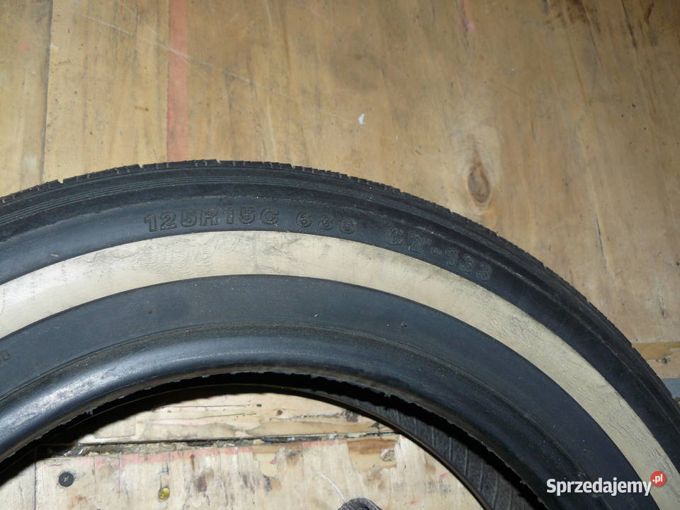 opony z białym paskiem do citroena 2cv Libiąż