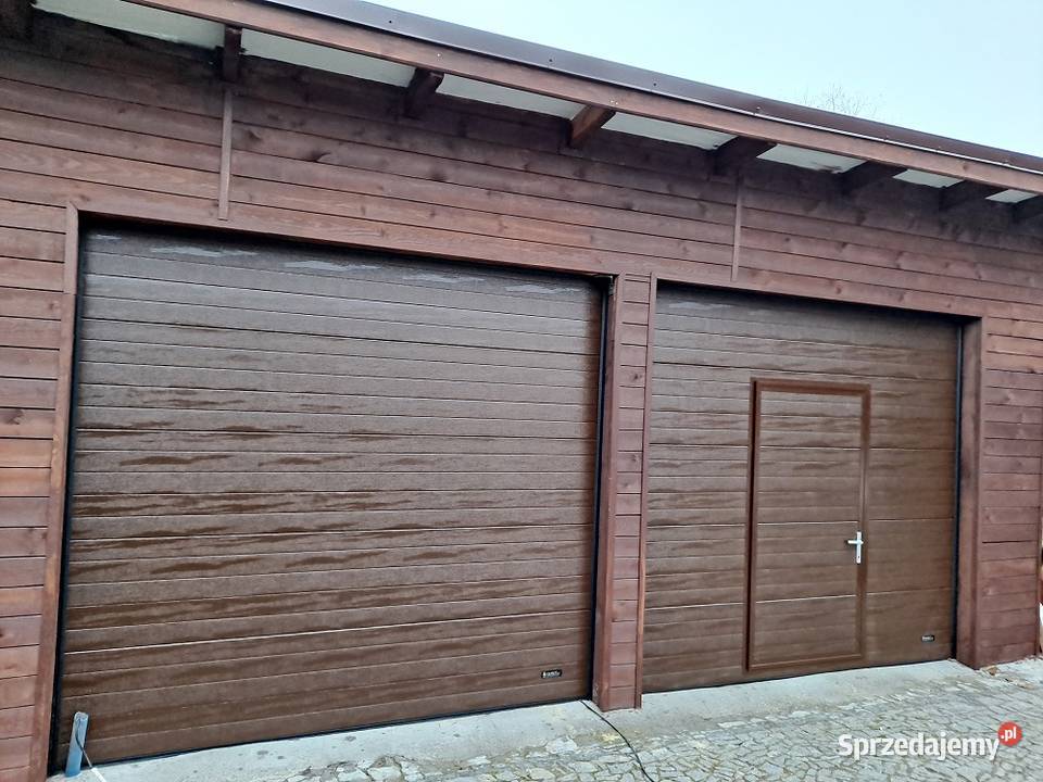 Drzwi garażowe panelowe Brama segmentowa Krótkie Gorzów Wielkopolski