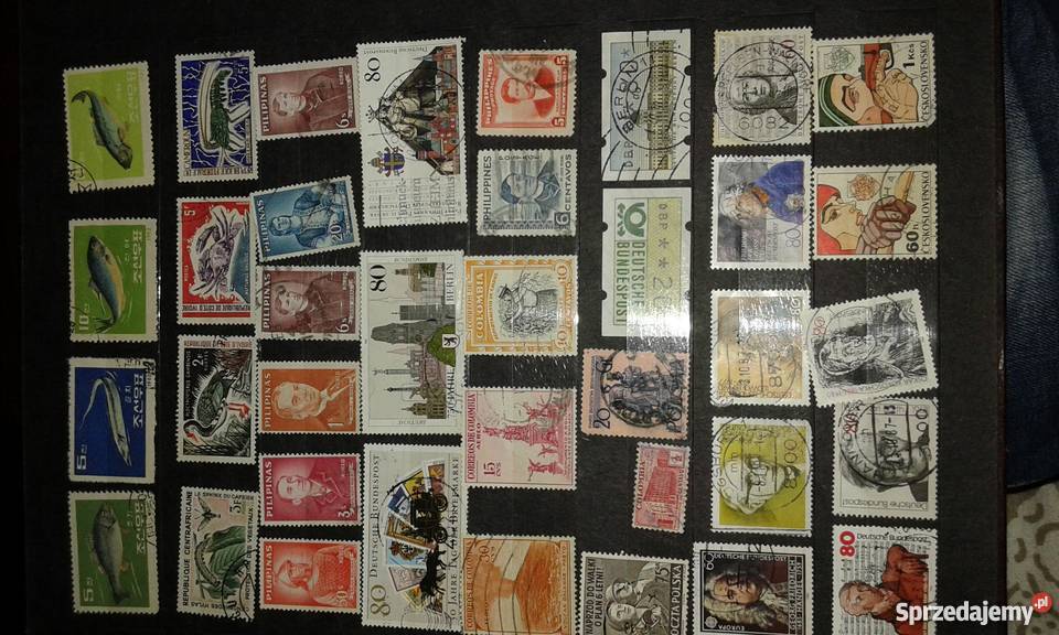 Duża kolekcja starych znaczków pocztowych Czchów