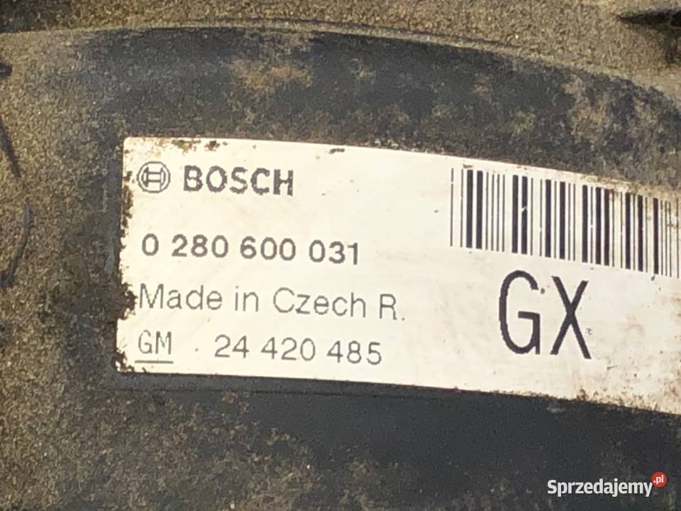 KOLEKTOR SSĄCY OPEL CORSA C 24420485 14 90 0009
