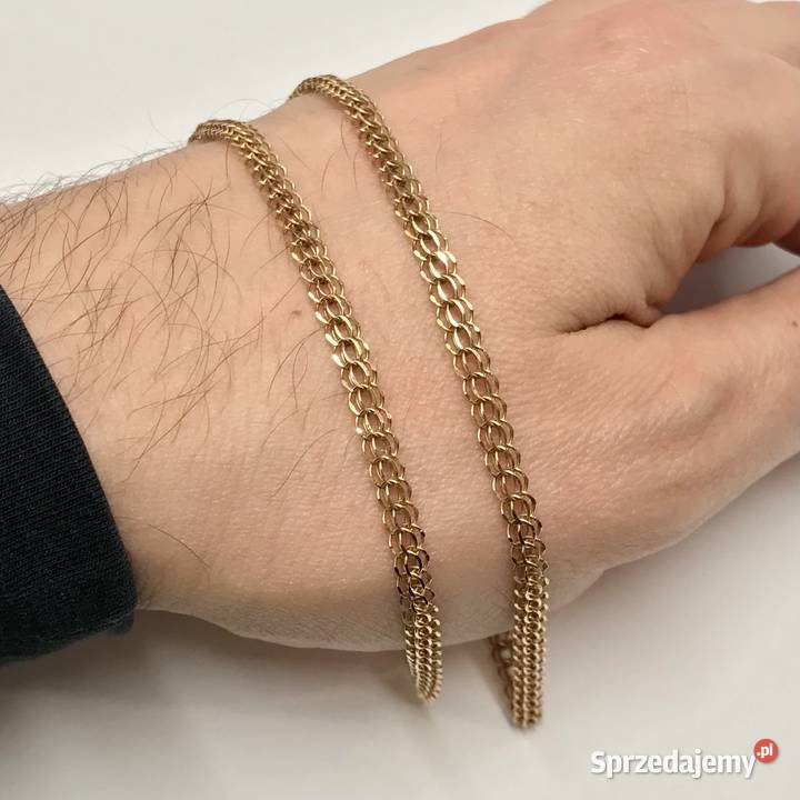 Złoty ŁAŃCUSZEK damski 585 14K cudowny Warszawa sprzedam