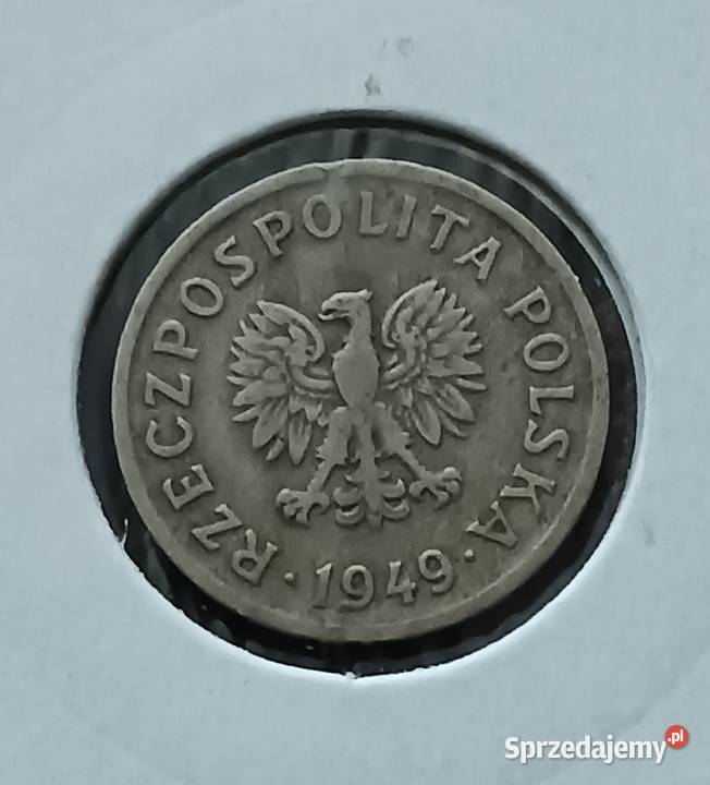 10 Groszy 1949 r CuNi Konin