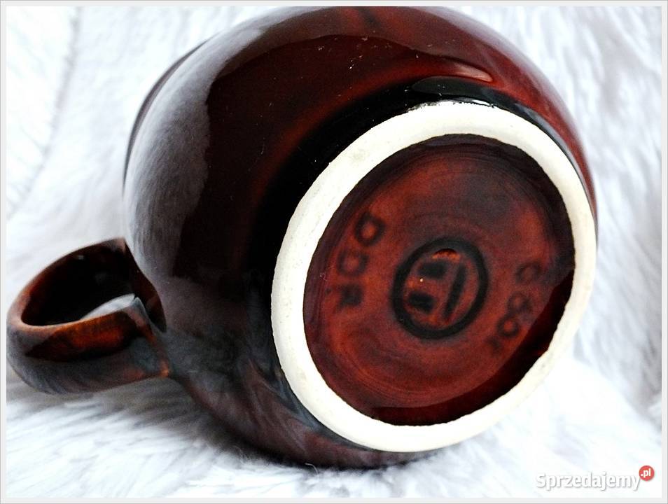 Mlecznik Dzbanek na mleko 60ml Ceramika GDR lat Porcelana i szkło Żary sprzedam