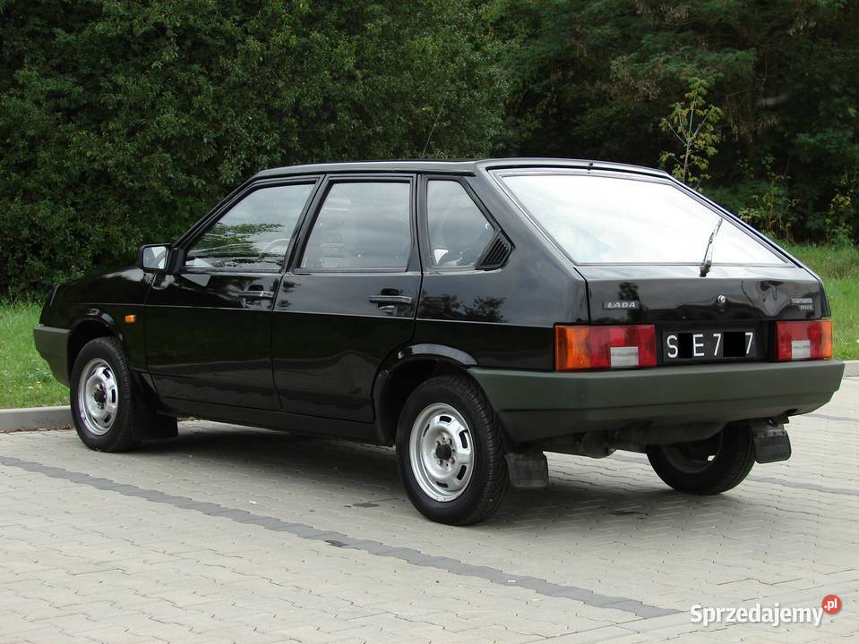 Lada Samara 1991 r salon polska kolor czarny 5 łódzkie Łask