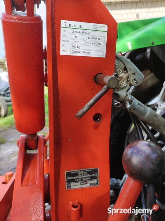 Pług 3 obrotowy Krone Askan kvernelandLemken Pługi Zwoleń sprzedam