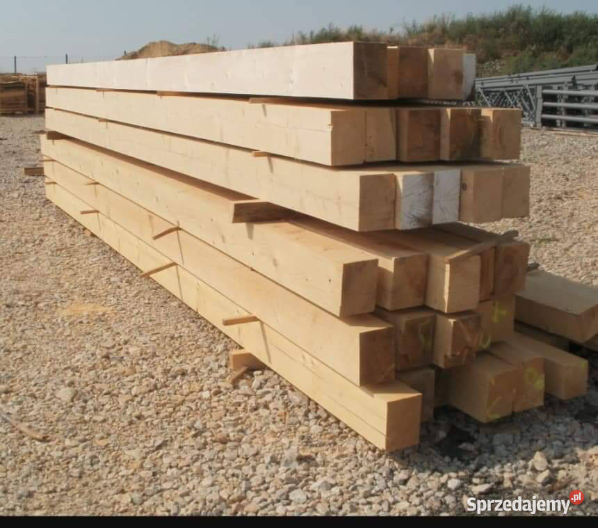 Więźba dachowa drewno konstrukcyjne łaty deski Lisia Góra