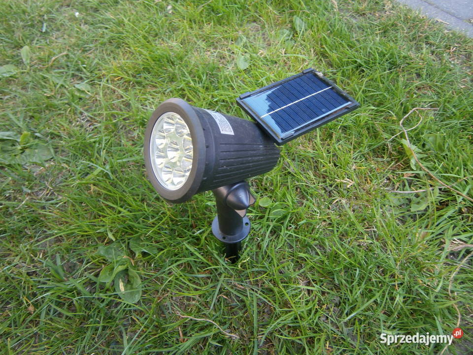 leflektor ogrodowy 9 led solarny wbijany Siedlce