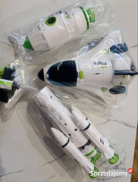 Space set Plane perfect Rakieta kosmiczna Sonda Żary