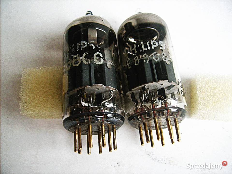 E88CC PHILIPS SQ GOLD PIN dobrana PARA z lat Porąbka sprzedam