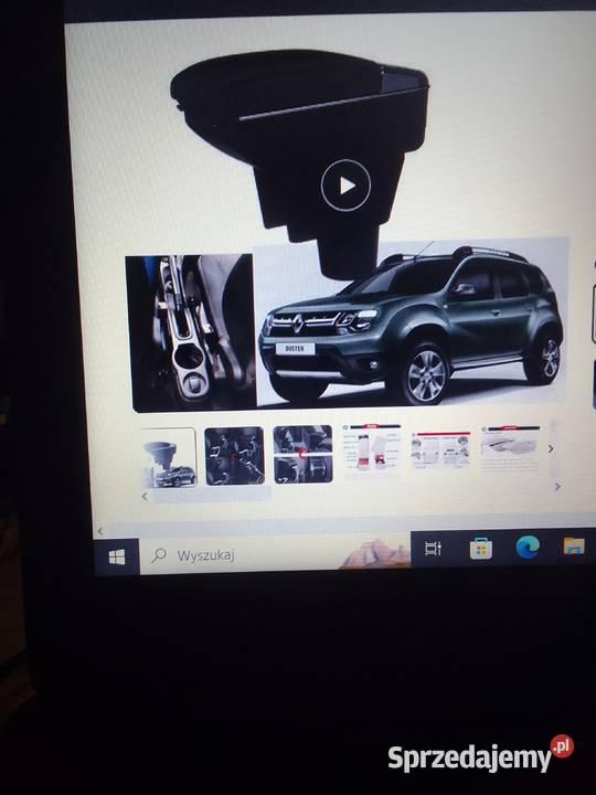Podłokietnik samochodowy dacia Daster 20092017 Góra