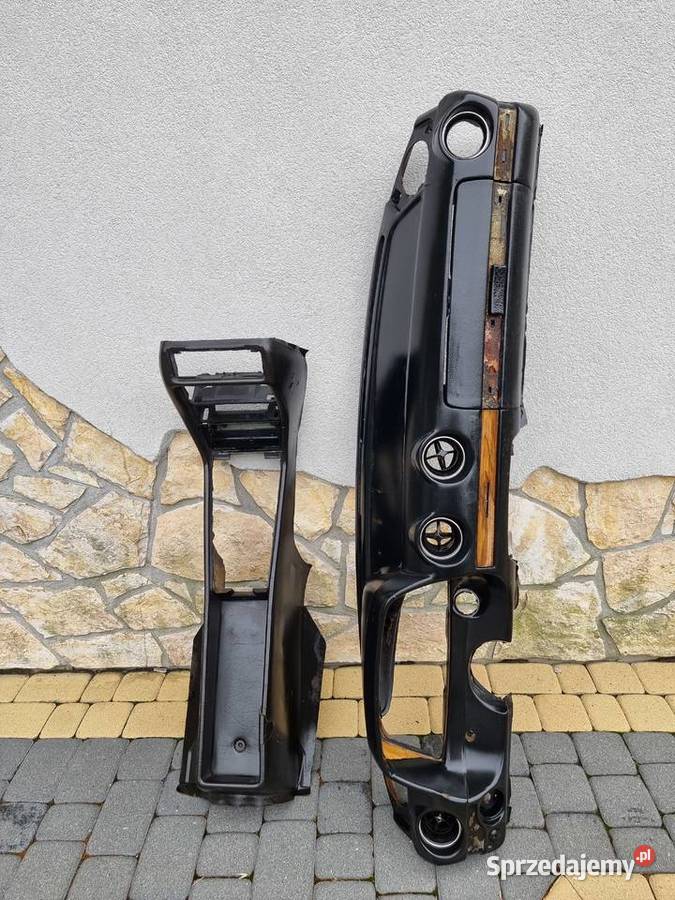 Deska rozdzielcza konsola Mercedes W123 Wyposażenie wnętrza