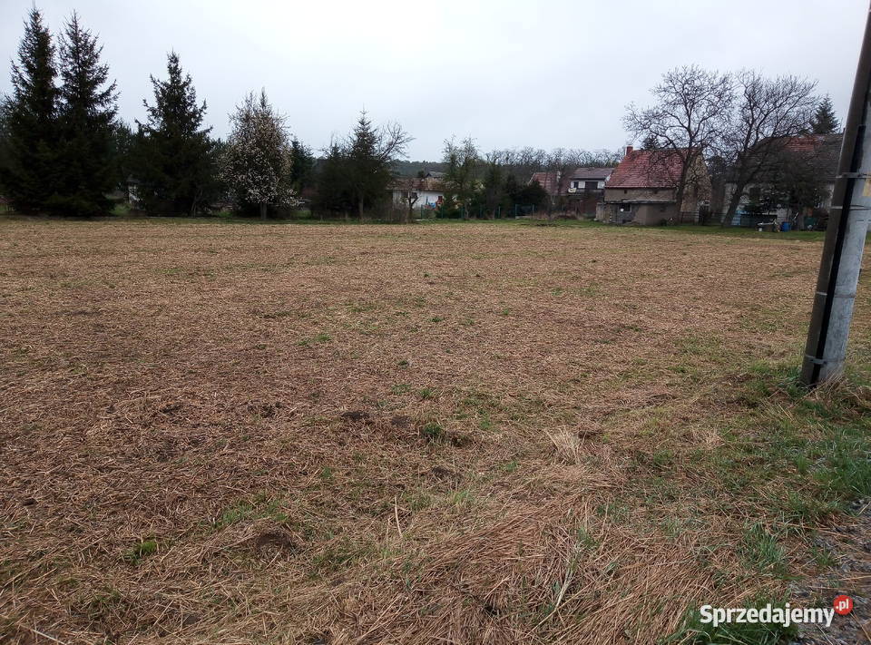 Myśliborzyce Działka budowlana 1000 m