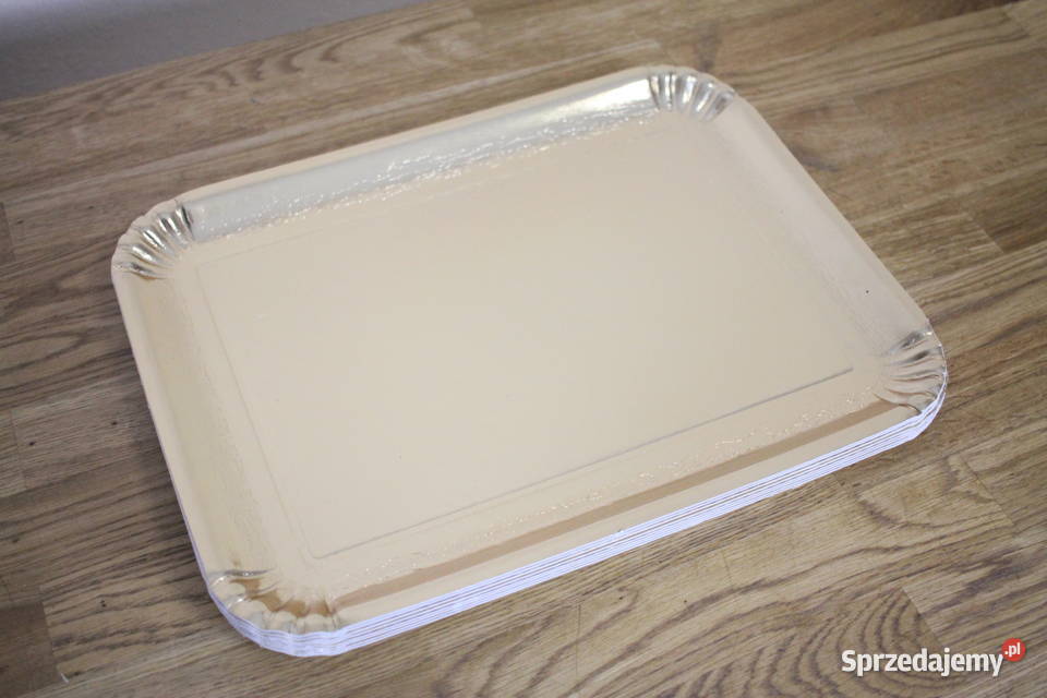 Prostokątne tacki pod tortciasto 30 x 40 Akcesoria kuchenne śląskie