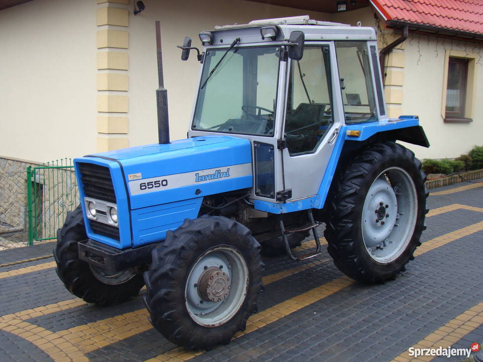 Ciągnik rolniczy Landini 6550 4x4 nie mf 274284 Maszyny budowlane i rolnicze Mszana Dolna