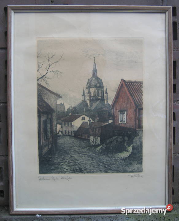 JEAN THEDODOR SKOGLUND Litografi