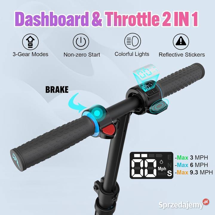 Hulajnoga elektryczna EVERCROSS EV06C składana łódzkie Łódź