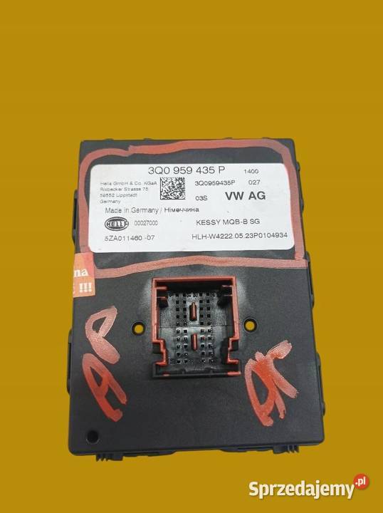 MODUŁ KESSY 3Q0959435P Skoda Karoq I 2017 Rok produkcji 2023 świętokrzyskie