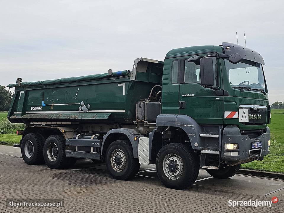 MAN 35400 TGS Schmitz Mulde 8x6 wywrotka 2015