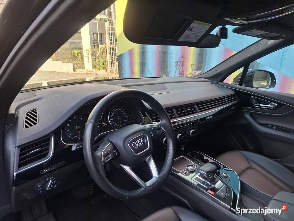 Audi Q7 AUDI Q7 II 4M 30TFSI 333 2017 PREMIUM skórzana tapicerka małopolskie Kraków