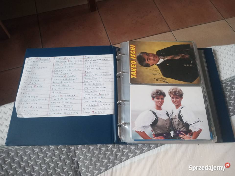 Sprzedam album z autografami kolekcja śląskie Bytom