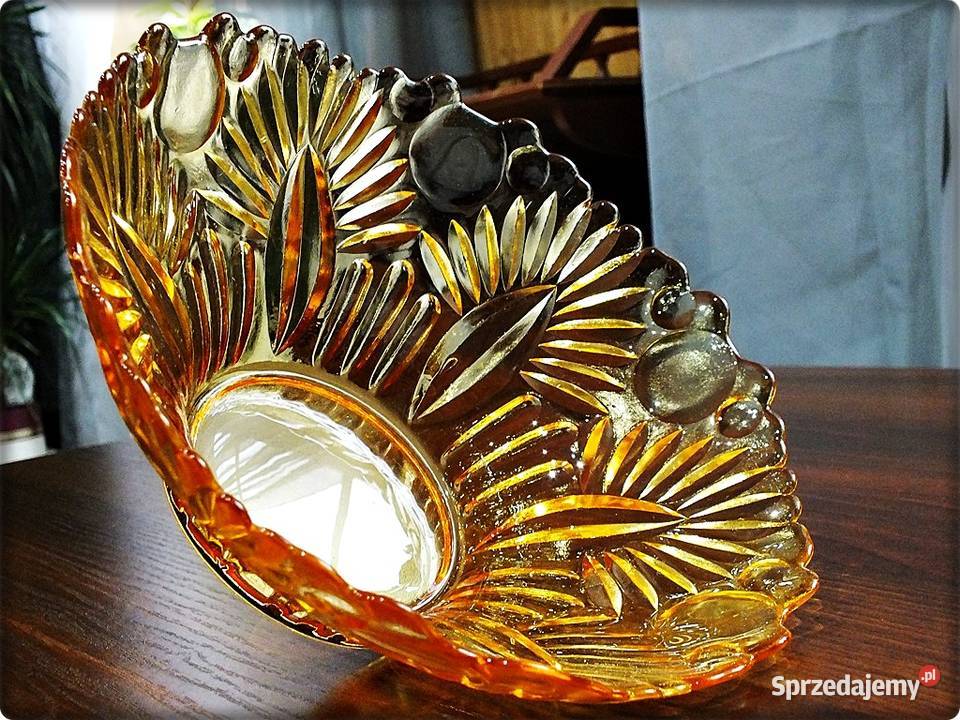 Stara Patera Misa szklana Salatera Carnival Porcelana i szkło sprzedam
