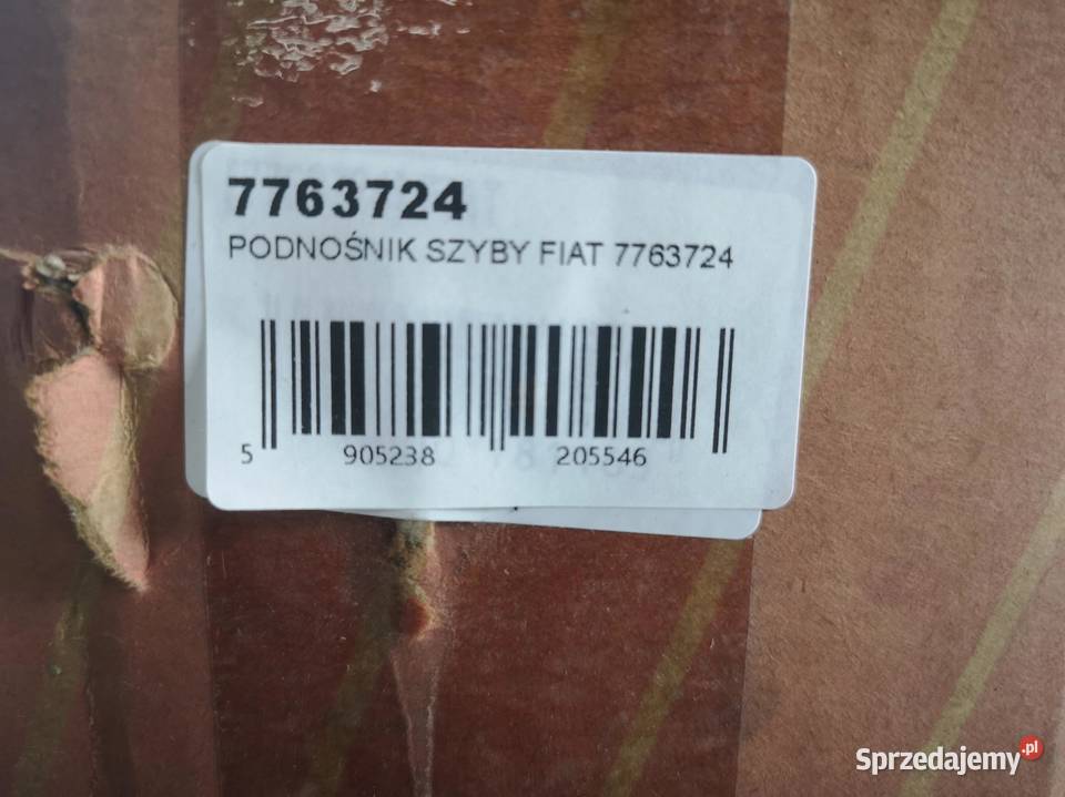 PODNOŚNIK SZYBY LEWY PRZÓD FIAT TIPO 19881995 lubelskie