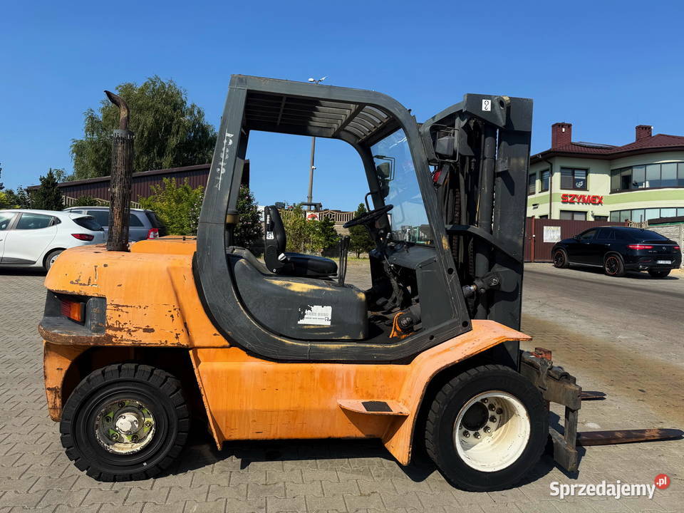 wózek widłowy terenowy SAMSUNG SF40D Triplex diesel Działoszyn