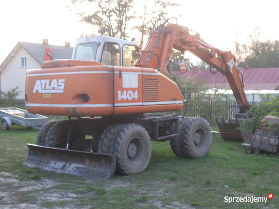 Koparka Kołowa Atlas 1404 pełny VAT Markowicze sprzedam