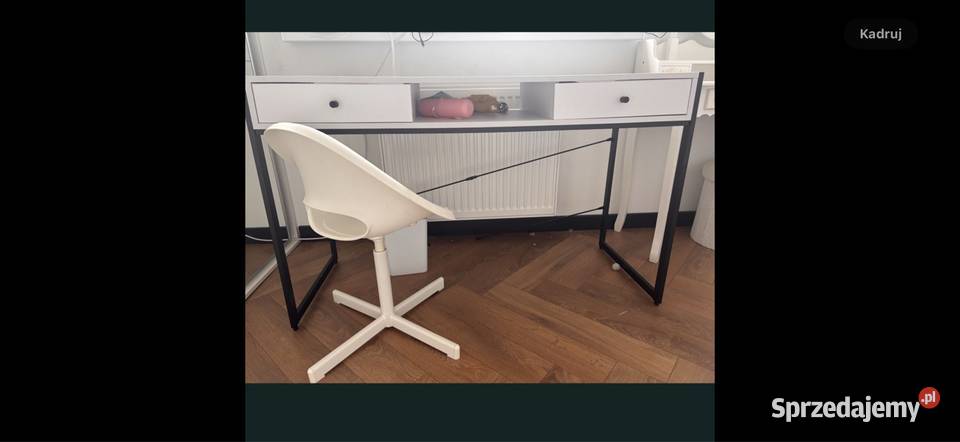 Biurko białe biurko Kaszmir 75cm Głogowo