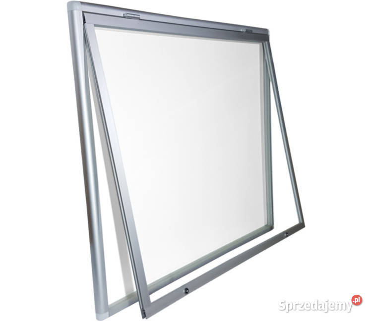 Aluminiowa gablota ogłoszeniowa otwierana Duże Koszalin sprzedam