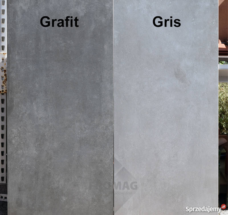 Płytki podłogowe ścienne 120x60 szare beton Zielona Góra