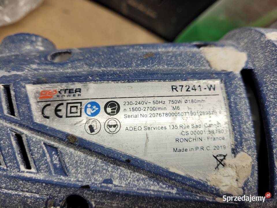 Szlifierka do gipsu DEXTER Power R7241W 180 mm Wałbrzych