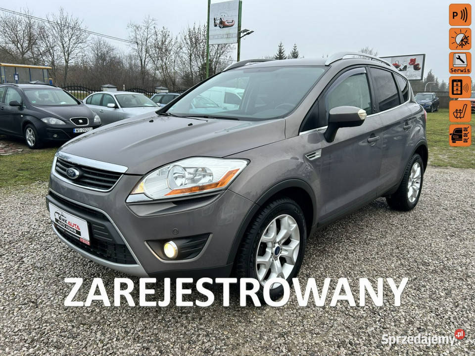 Ford Kuga Super stan zarejestrowany w Polsce I beżowy Kuga Nowe Iganie