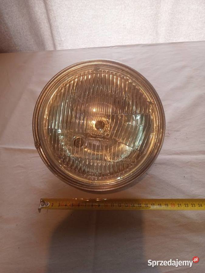 Lampa motocyklowa pochodzenia nieznanego Reflektory i halogeny