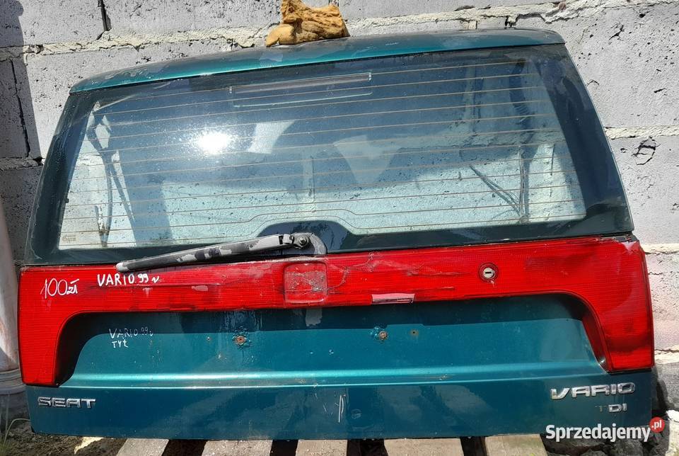 Tylna klapa Seat Vario sprzedam